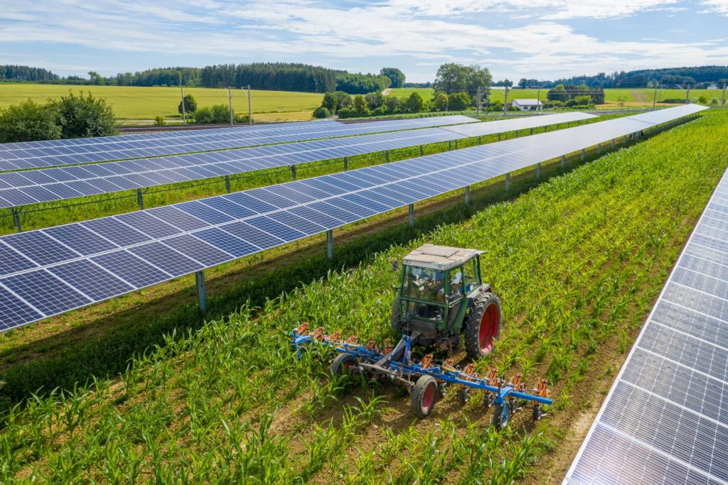 Agri PV - Agrophotovoltaik-Anlage